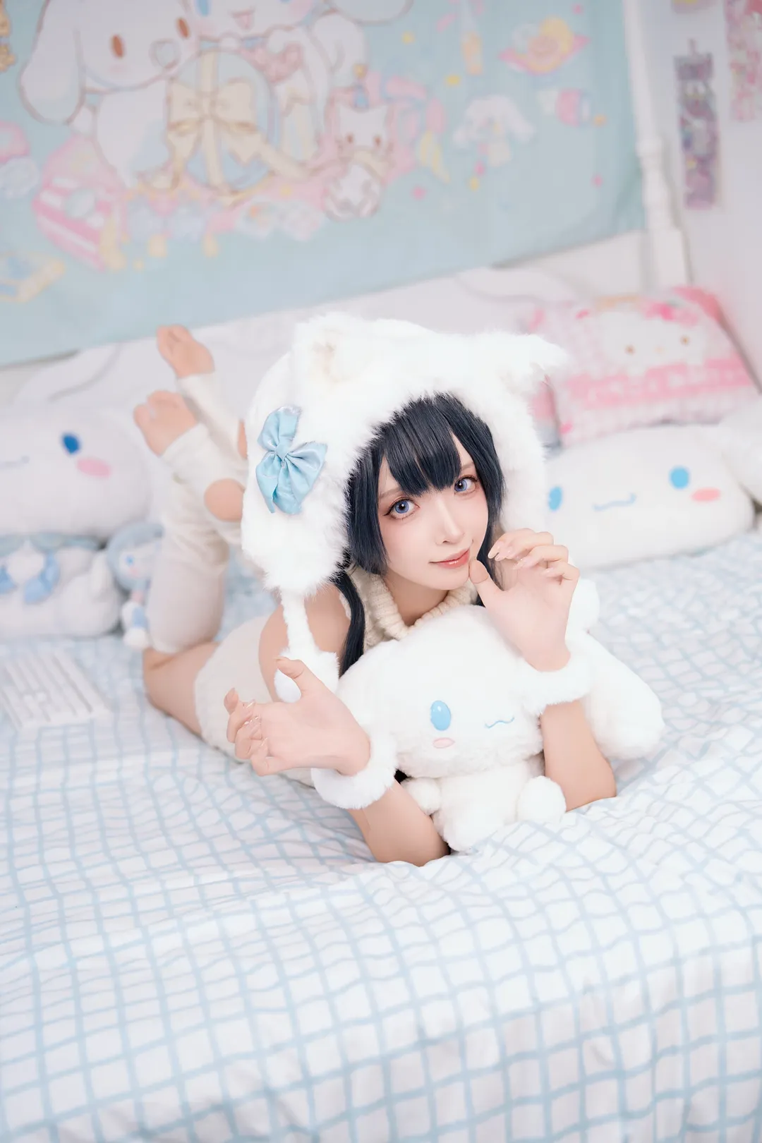 碧蓝航线, 电竞少女, 二次元日常, 毛绒穿搭, 萌系cos