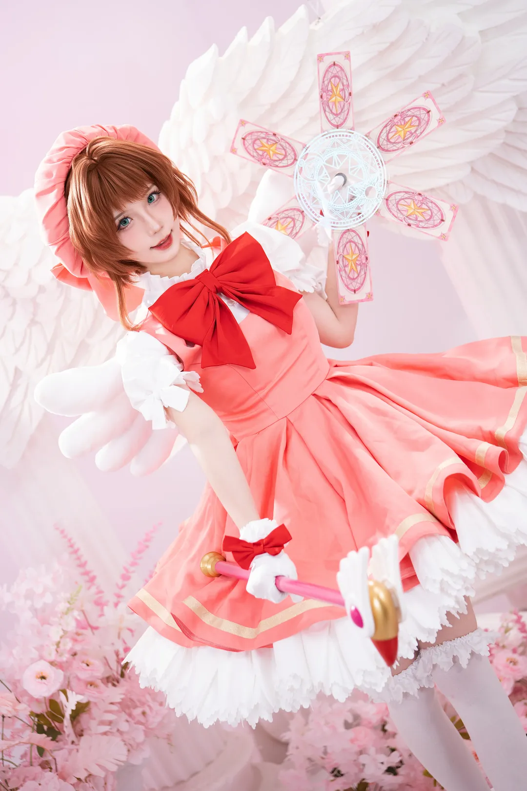 cosplay, 魔法少女, 小樱cos, 魔卡少女樱, 白丝