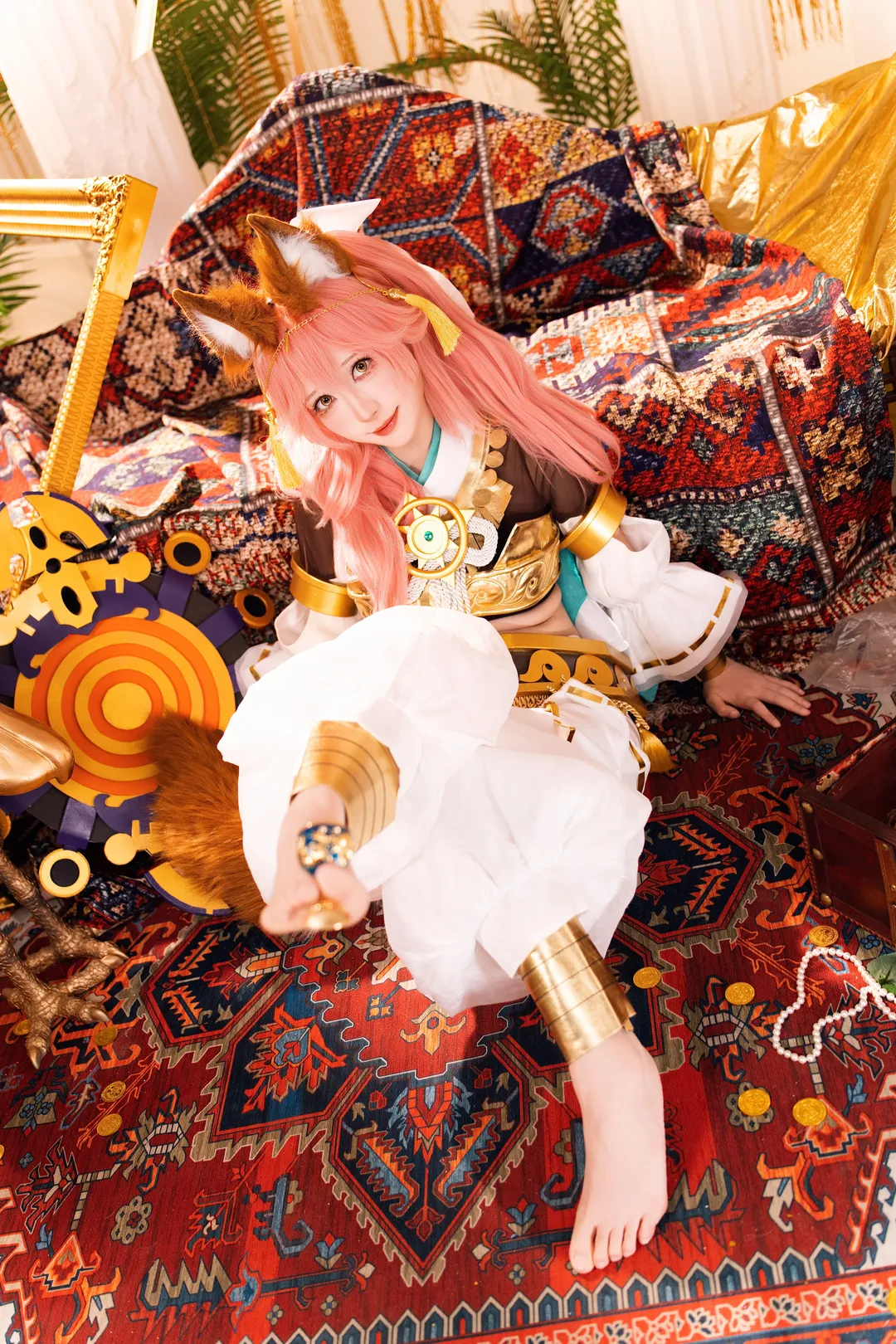 cosplay, 摄影, 兽耳, 粉色头发, 异域风 - 第1张