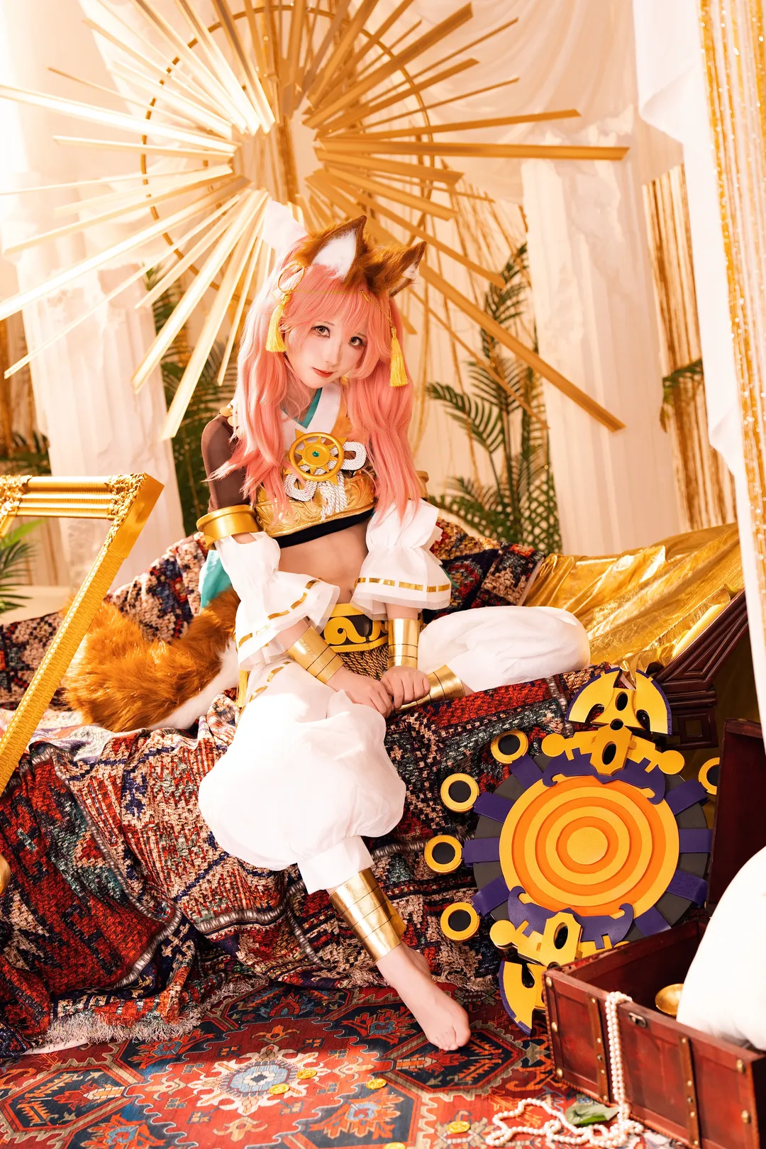 cosplay, 摄影, 兽耳, 粉色头发, 异域风 - 第3张