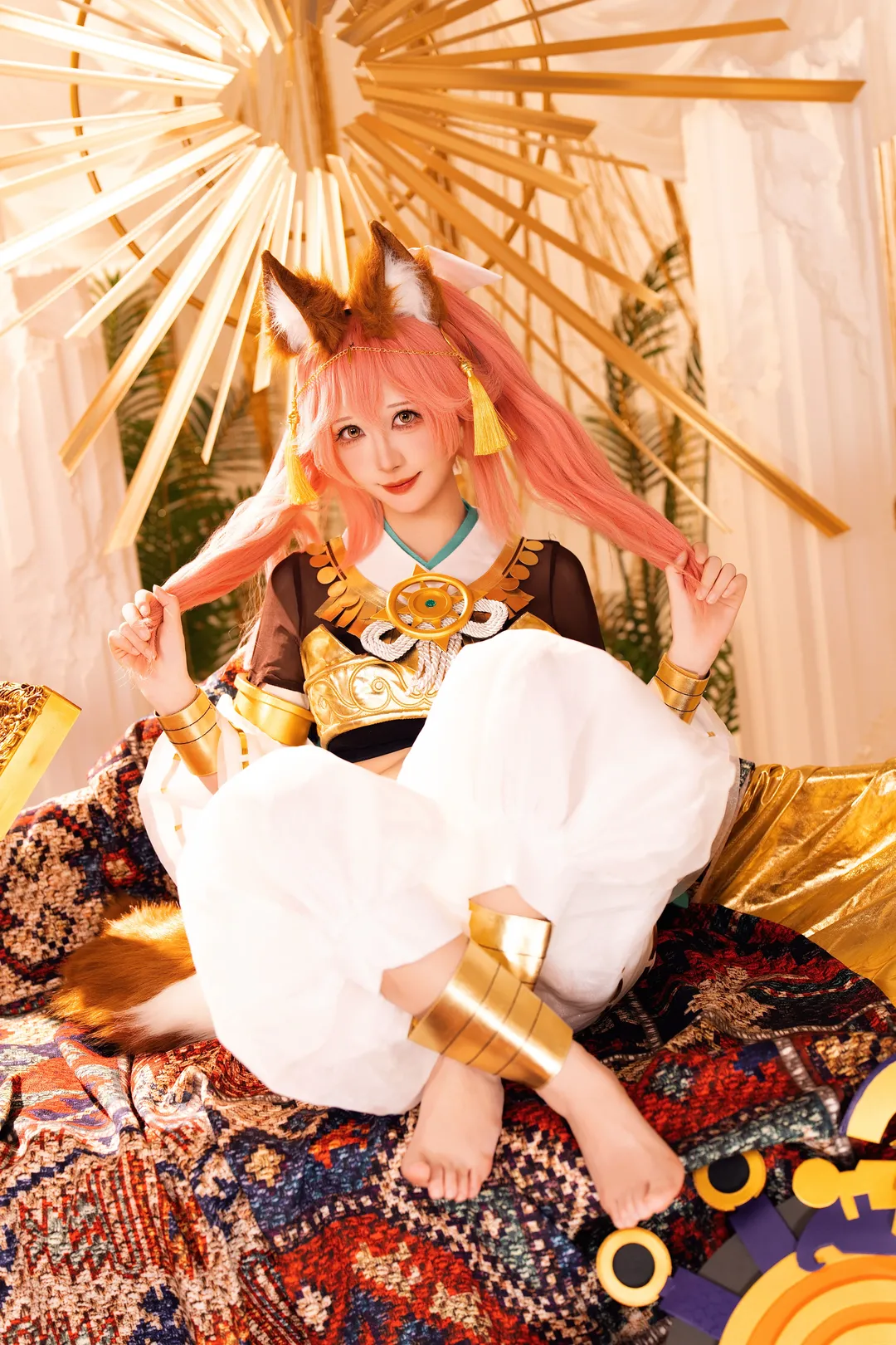 cosplay, 摄影, 兽耳, 粉色头发, 异域风 - 第5张