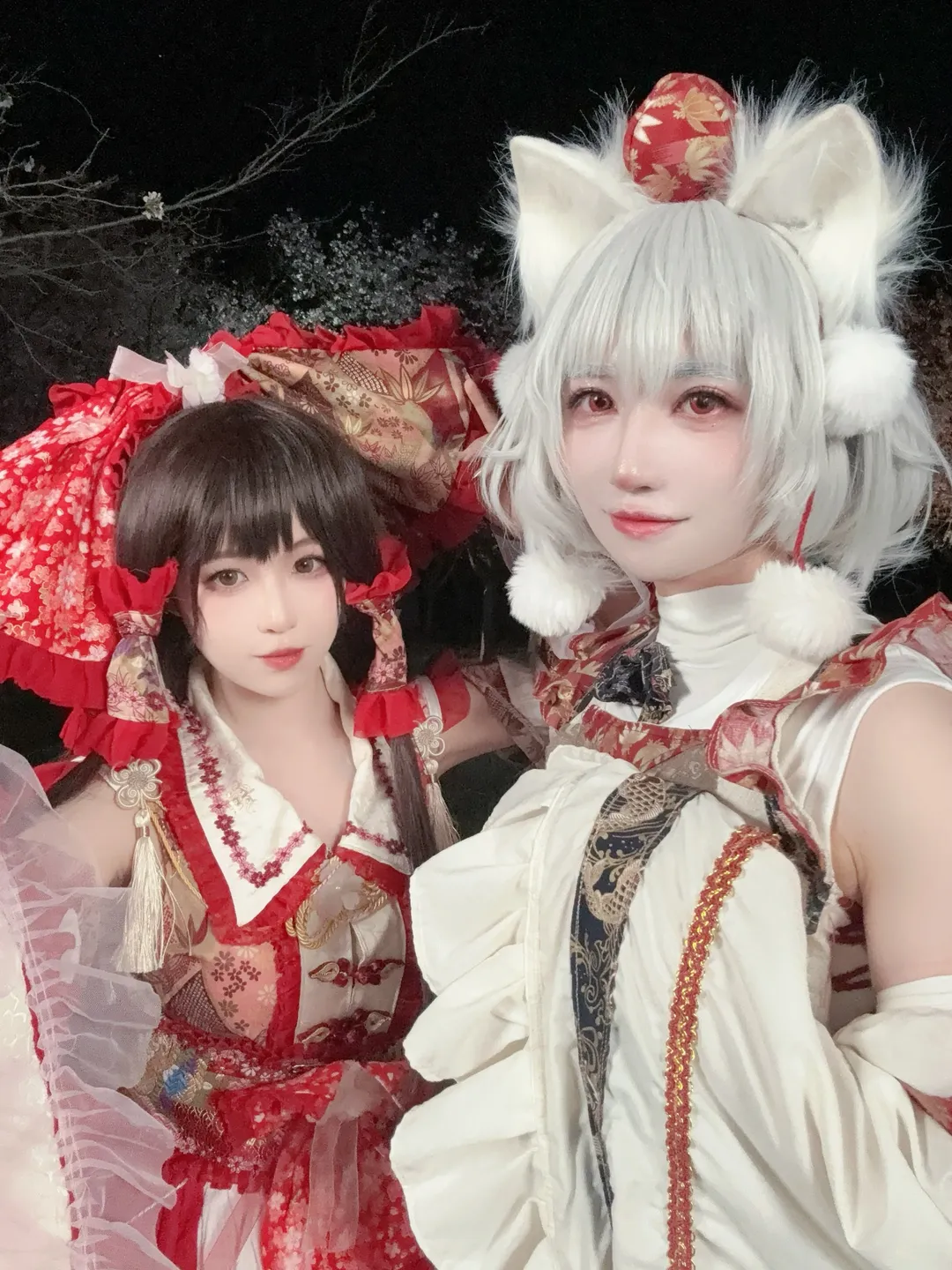 コスプレ, 東方Project, ロリータスタイル, 夜桜の夜景, 二次元チームビルディング - 6枚目