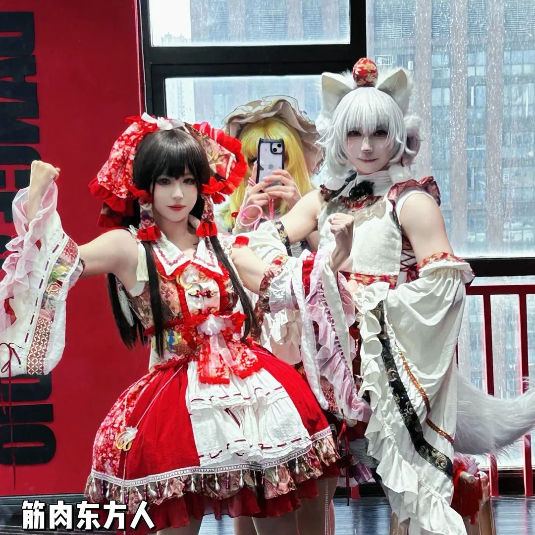 コスプレ, 東方Project, ロリータスタイル, 夜桜の夜景, 二次元チームビルディング - 7枚目