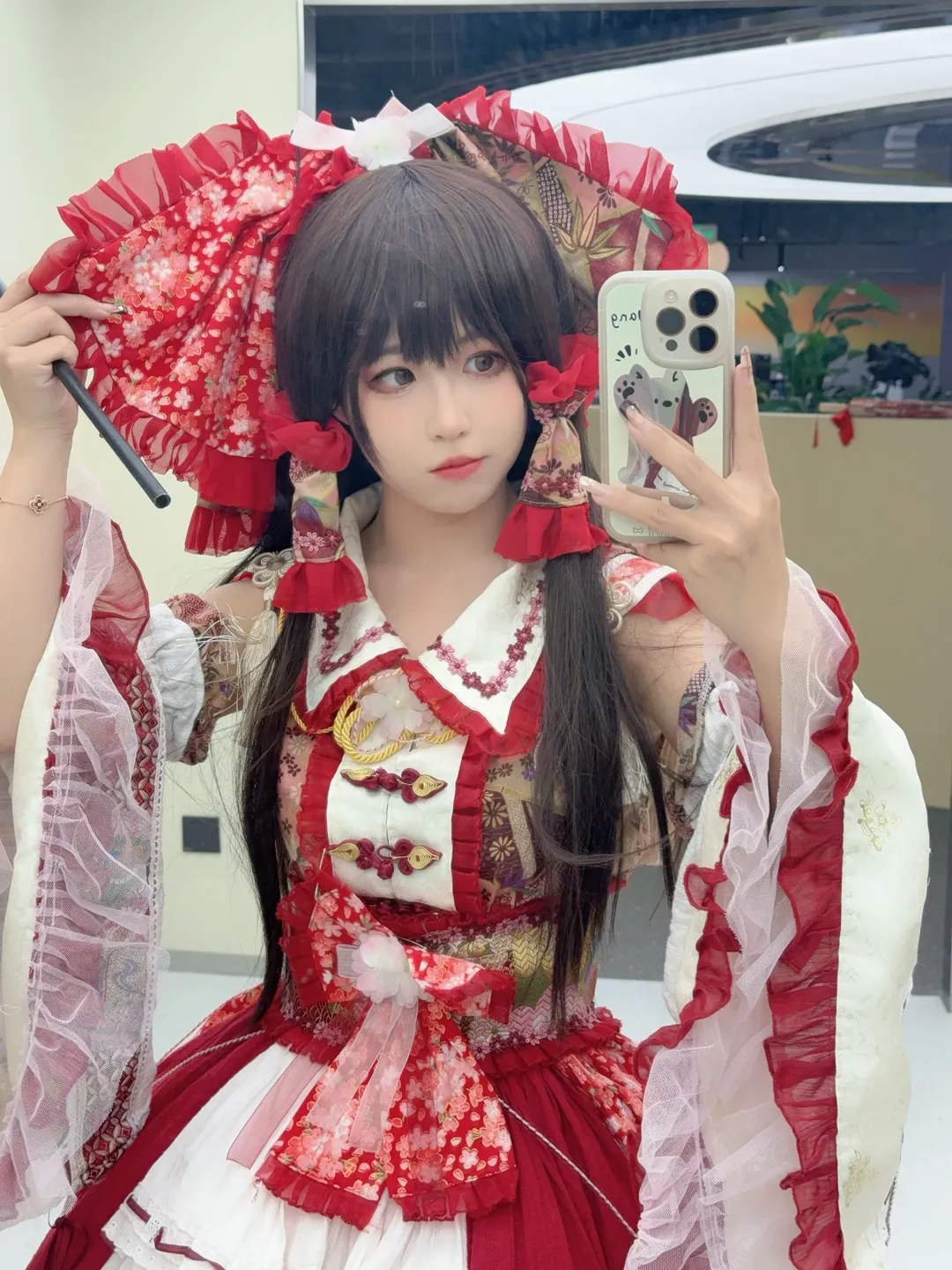 东方Project, 灵梦cos, 二次元写真, 博丽神社, 建模摄影 - 第2张