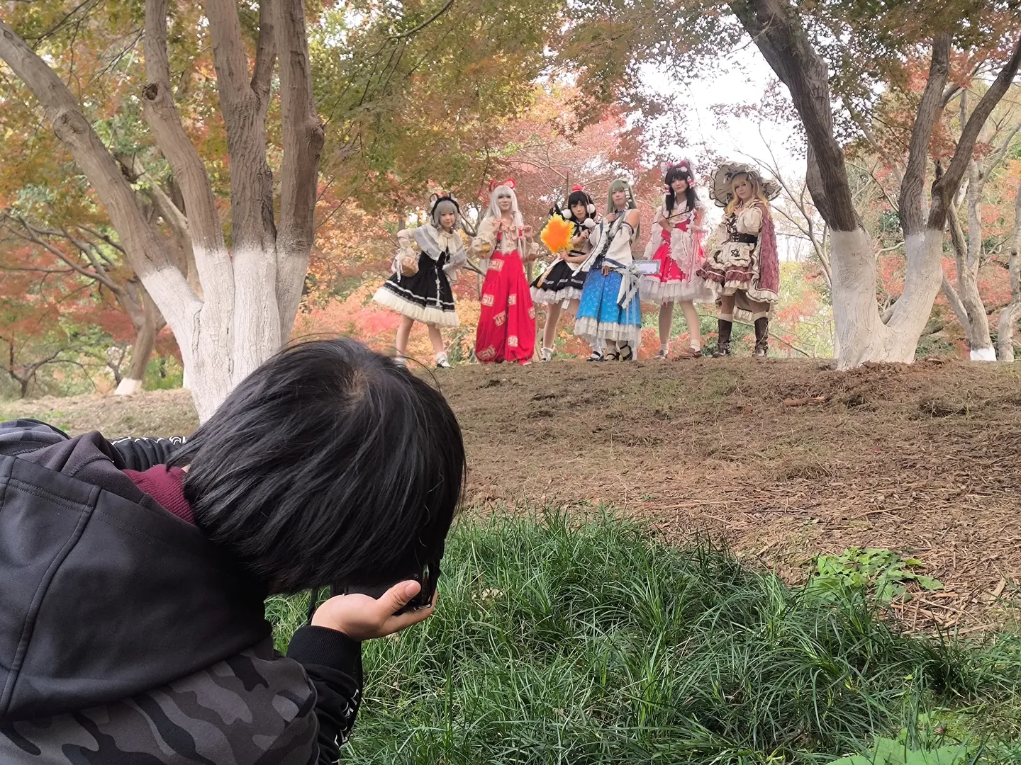 东方project, 户外cosplay, 复古风格, 东方projectcos, 森林拍摄 - 第2张