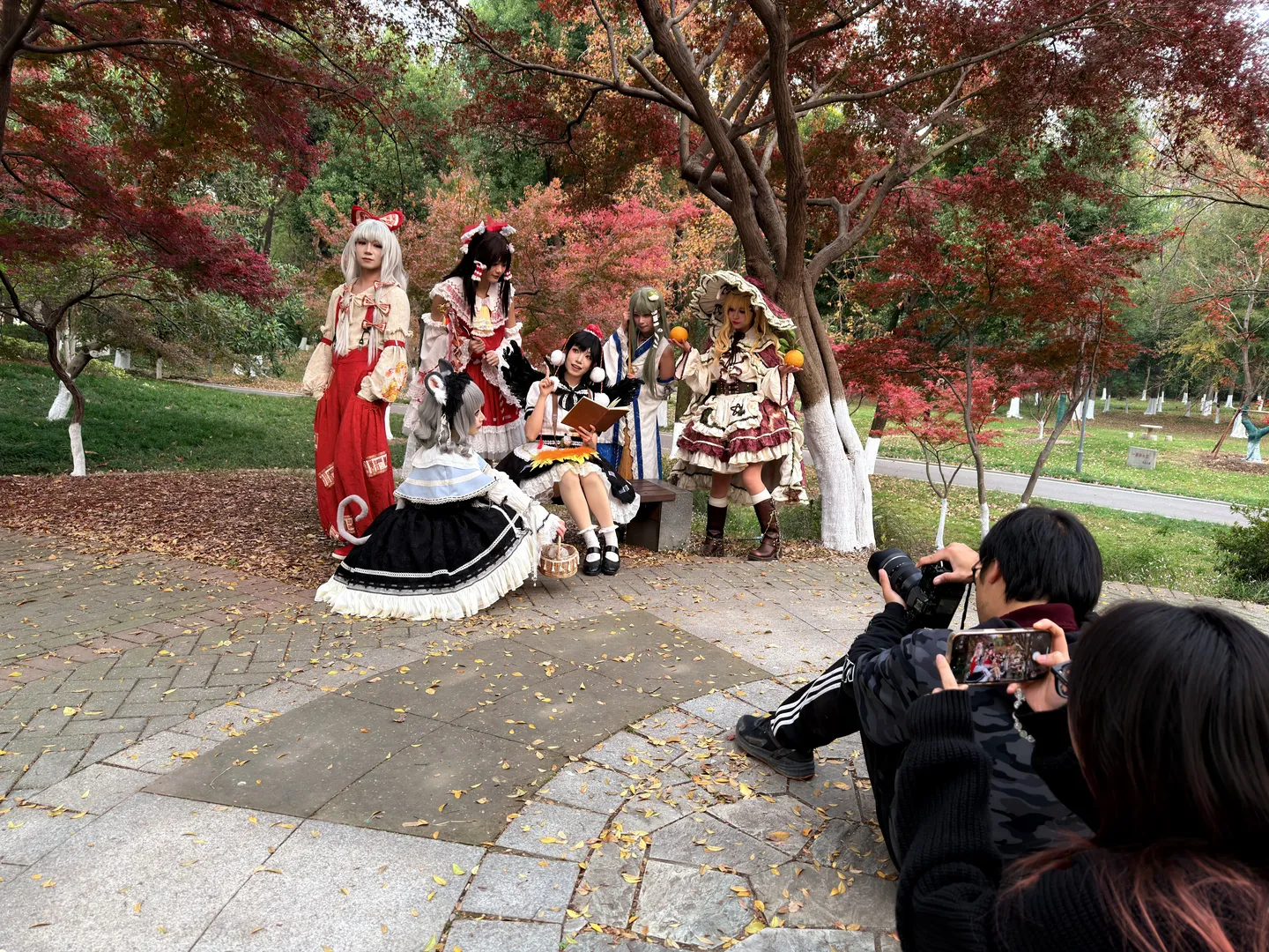 东方project, 户外cosplay, 复古风格, 东方projectcos, 森林拍摄 - 第5张