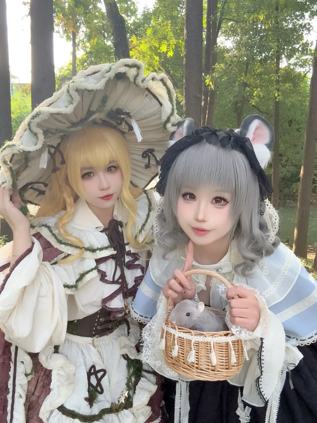 cosplay, 东方project, 魔理沙cos, 白丝, 外景 - 第7张