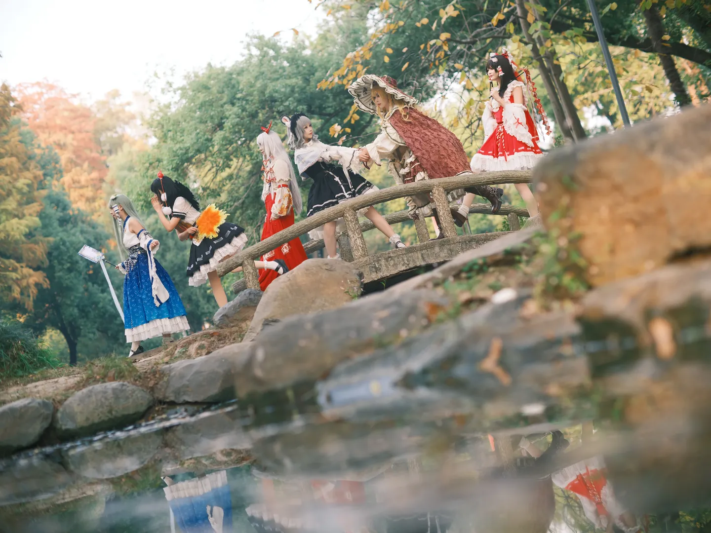 博丽灵梦cos, 东方project, 魔理沙cos, cosplay丝袜, 娜兹玲cos - 第6张