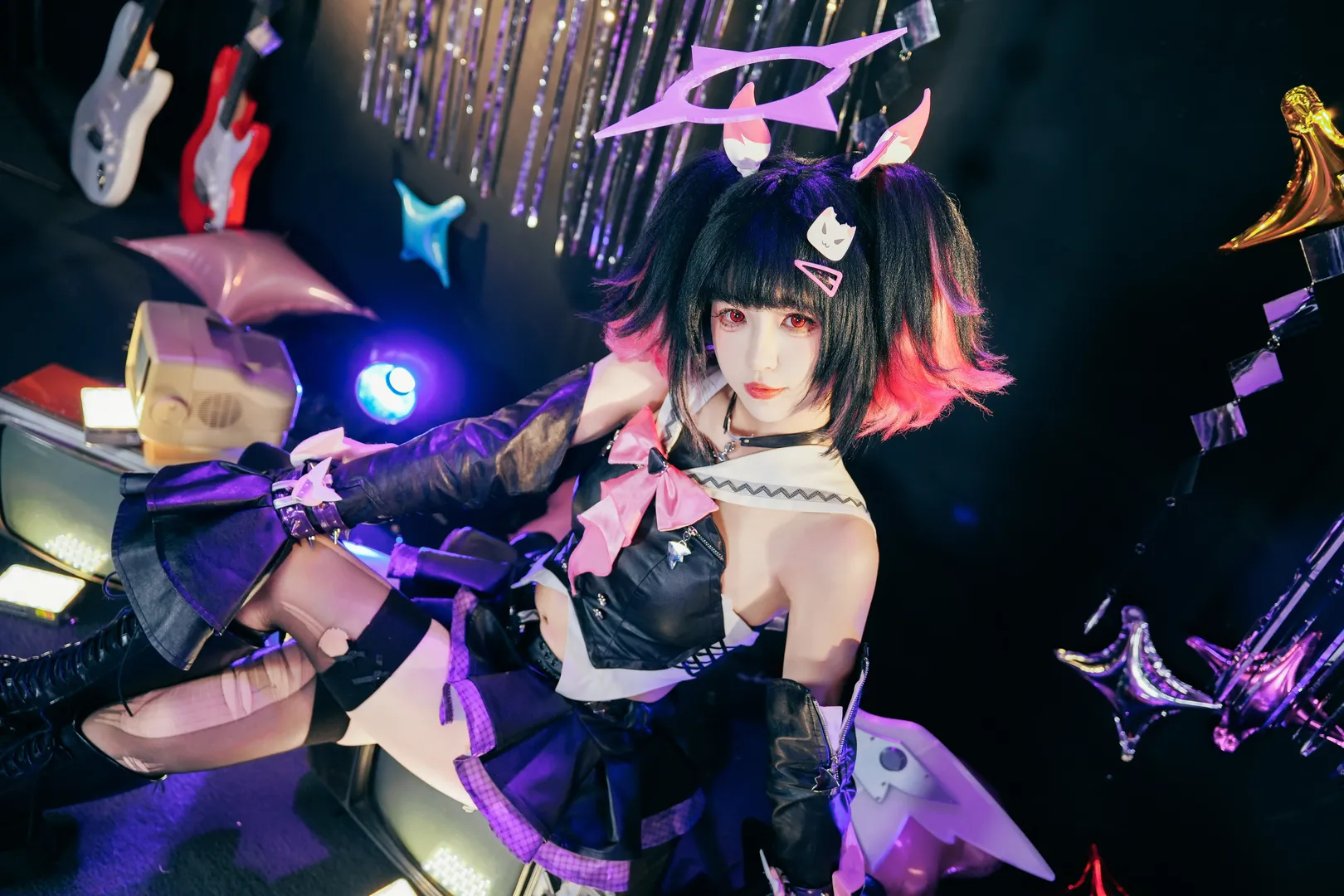 絕區零, 千夏cos, 黑絲, 愛芮cos, 南宮羽cos