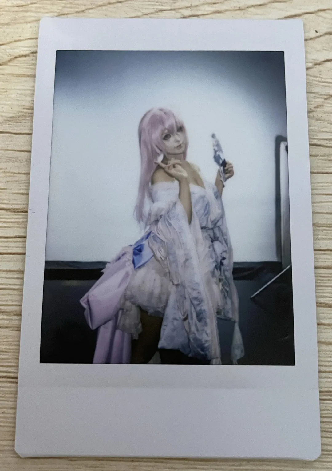 Touhou Project, Yuyuko Cosplay, White thigh-highs outfit, Japanese style cosplay, Hakugyokurou - Image 1