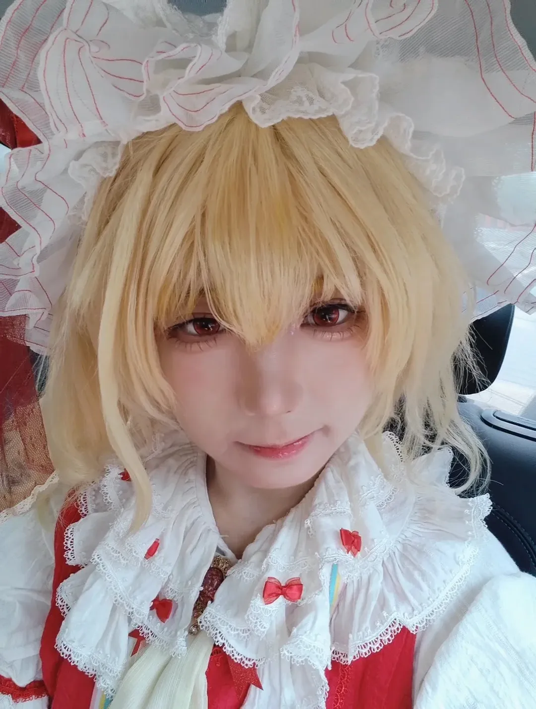 东方project, 芙兰朵露cos, 女仆装cos, 动漫角色扮演, 金发cosplay - 第2张