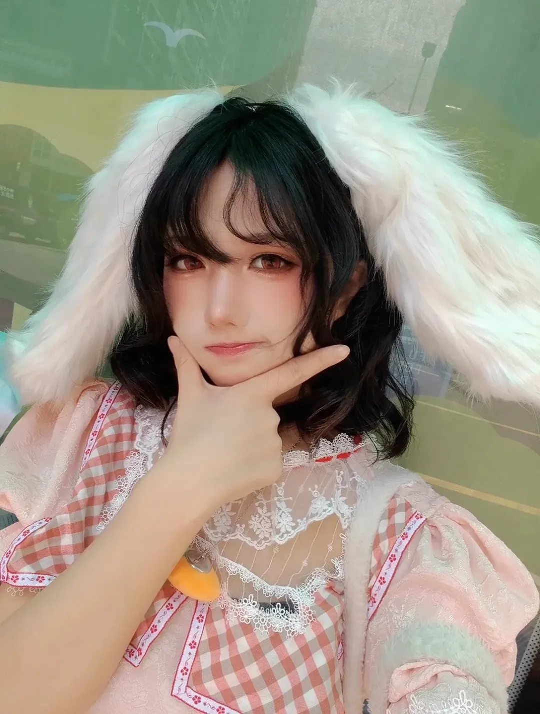 東方Project, 因幡てゐ コスプレ, ロリータファッション, 東方永夜抄, 地毛コスプレ - 1枚目