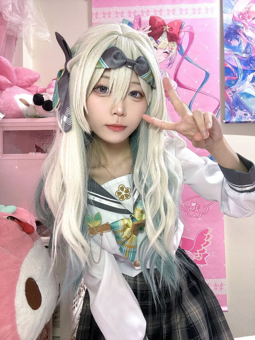 2次元少女, 崩壊：スターレイル, ホタル コスプレ, JK制服, コスプレコーディネート - 2枚目