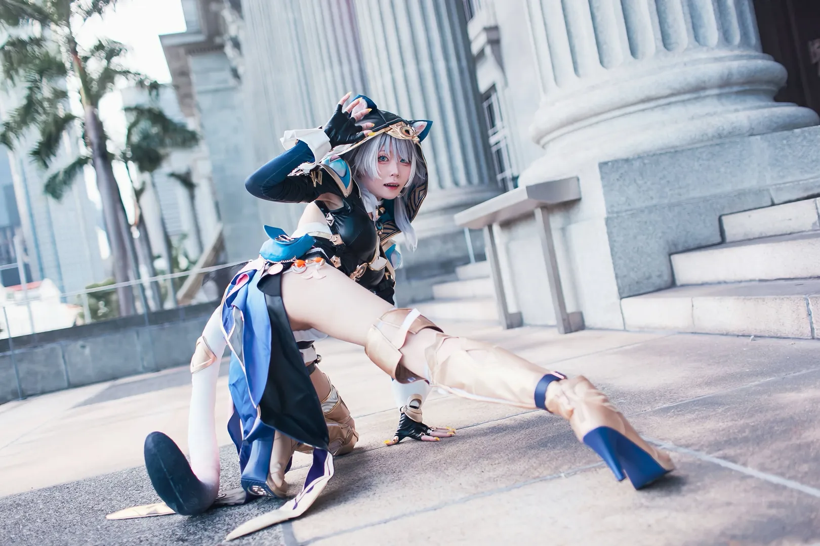 角色扮演, 赛飞儿cos, 崩坏星穹铁道, 外景摄影, cosplay穿搭 - 第3张