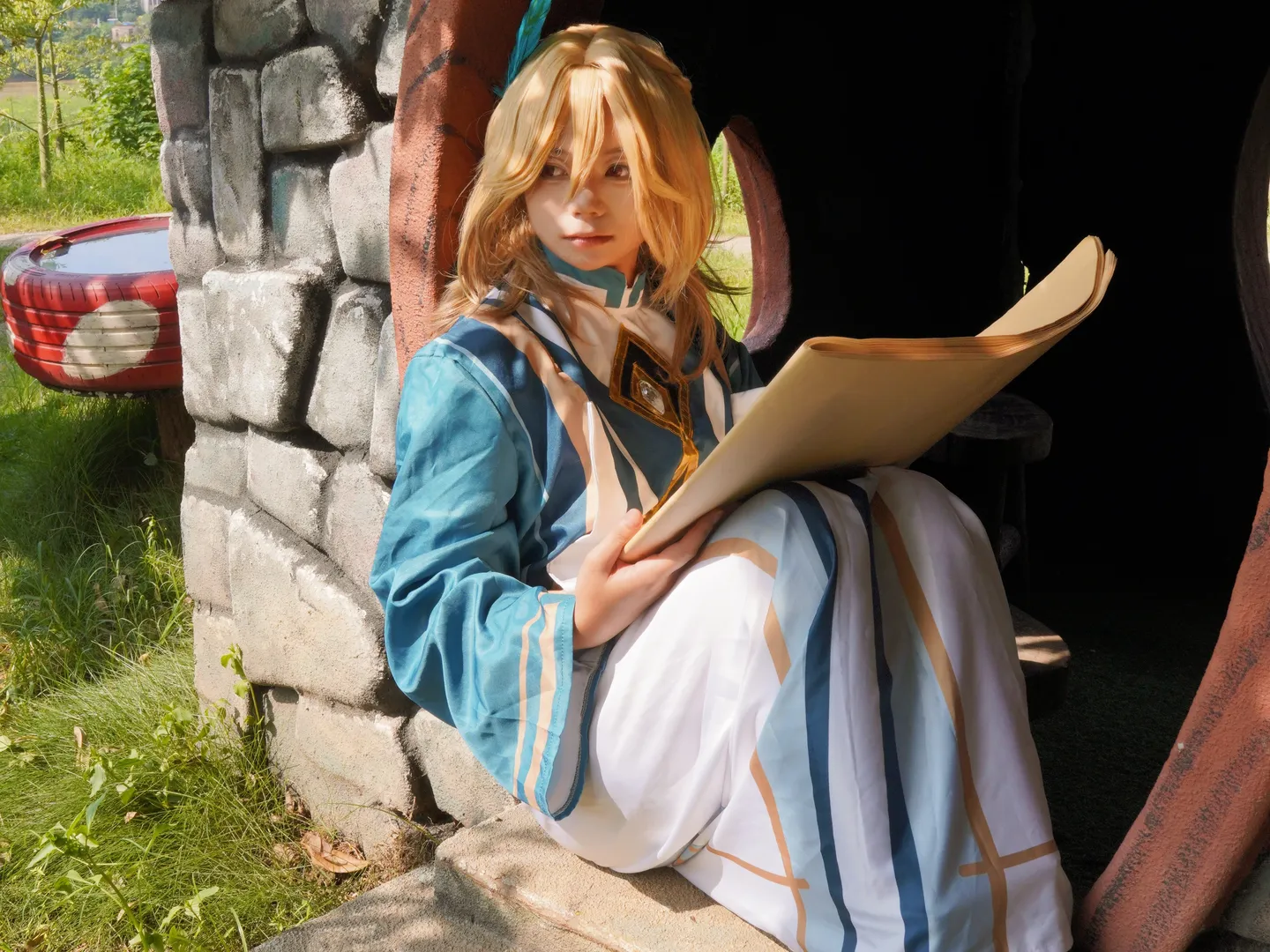 原神, コスプレ撮影, 屋外撮影, カーヴェ コスプレ, 仏山三水リス部族