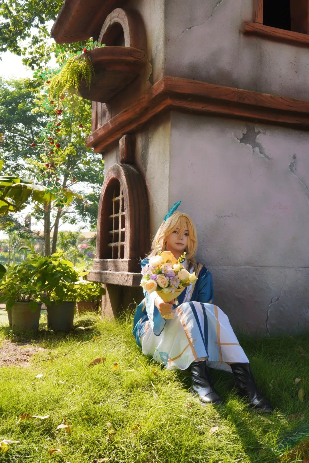 原神, cosplay摄影, 户外外景, 卡维cos, 松鼠部落佛山三水 - 第4张