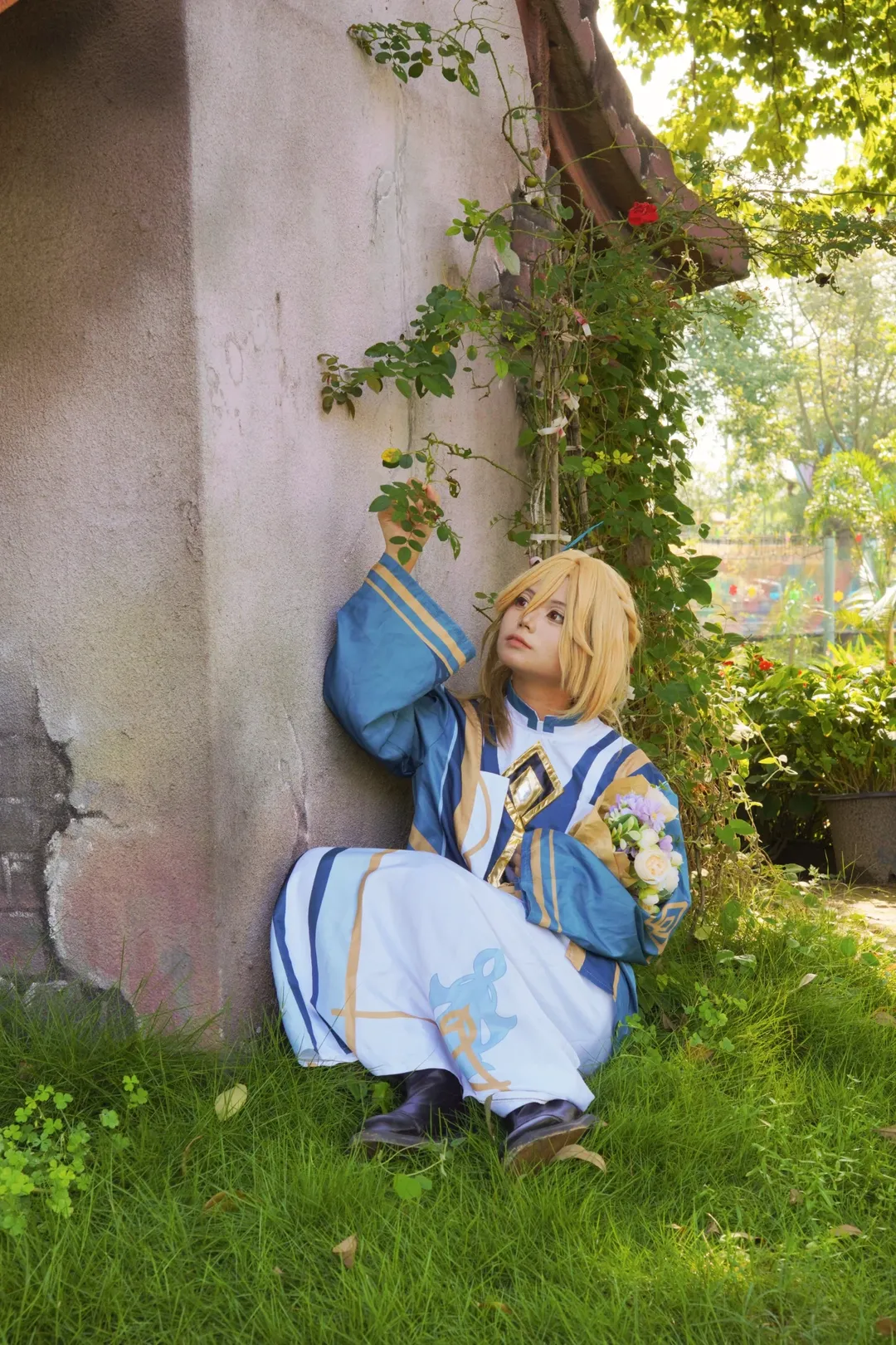 原神, cosplay摄影, 户外外景, 卡维cos, 松鼠部落佛山三水 - 第5张