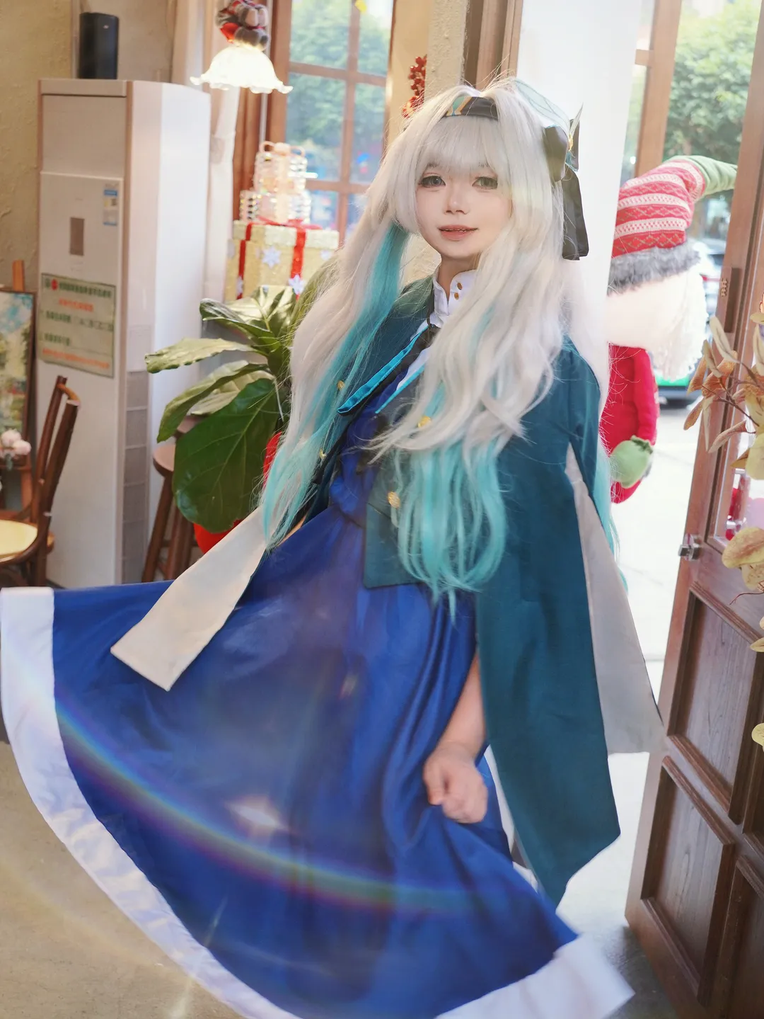 二次元摄影, 崩坏星穹铁道, 流萤cos, cosplay穿搭, 电玩城拍照 - 第1张