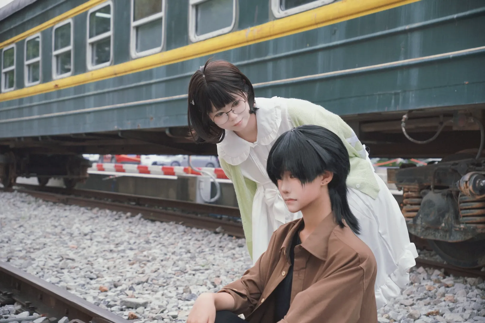 双人cosplay, 铁轨摄影, 昙露凝cos, 纸嫁衣9, 日常感cos - 第3张