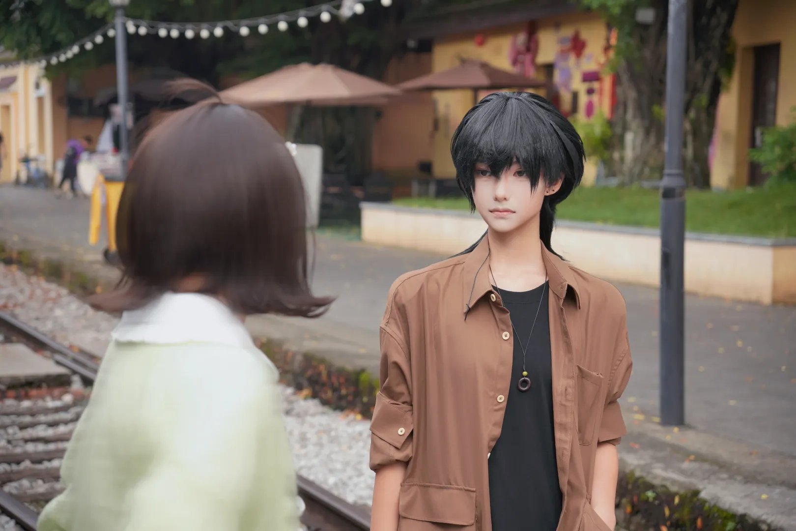 双人cosplay, 铁轨摄影, 昙露凝cos, 纸嫁衣9, 日常感cos - 第5张