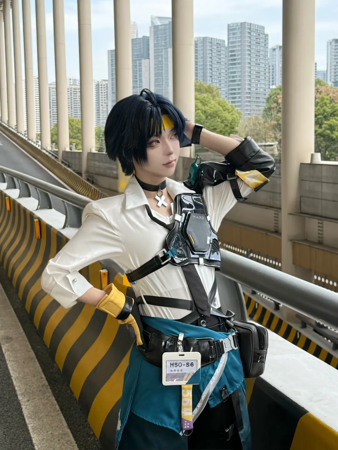 ゼンレスゾーンゼロ, 二次元撮影, コスプレ日常, タクティカルコーデ, 浅羽悠真コスプレ