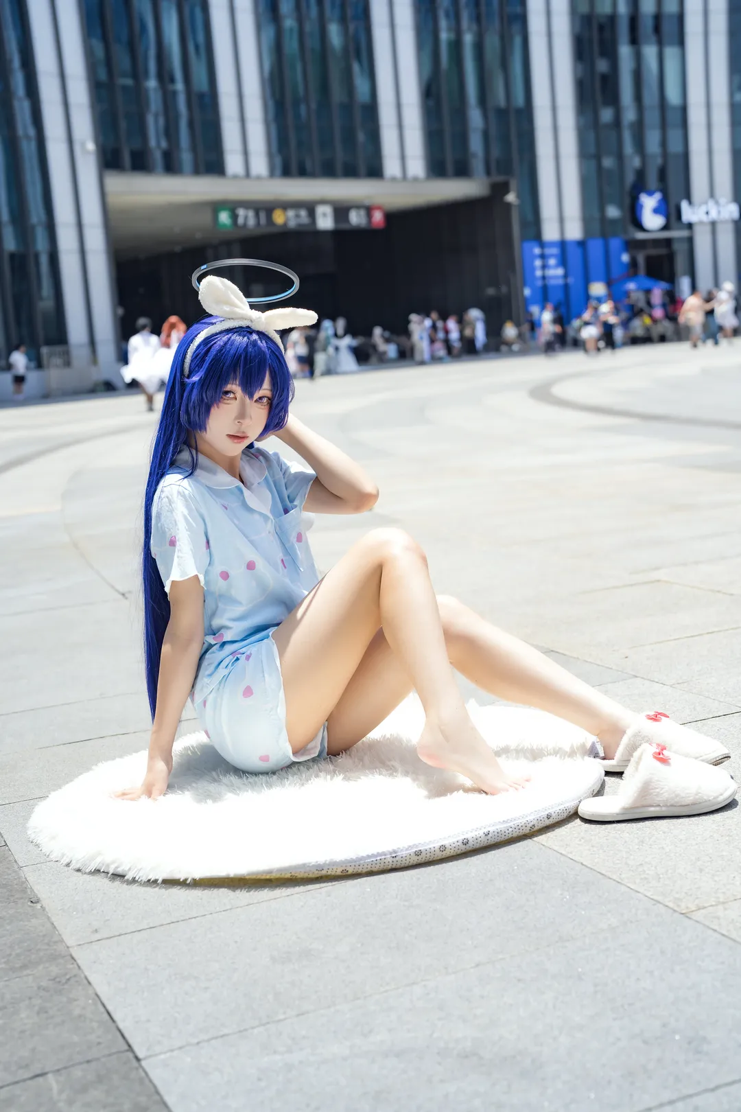 Blue Archive, Hayase Yuuka cosplay, Casual cosplay, Anime cosplay, Effortless style