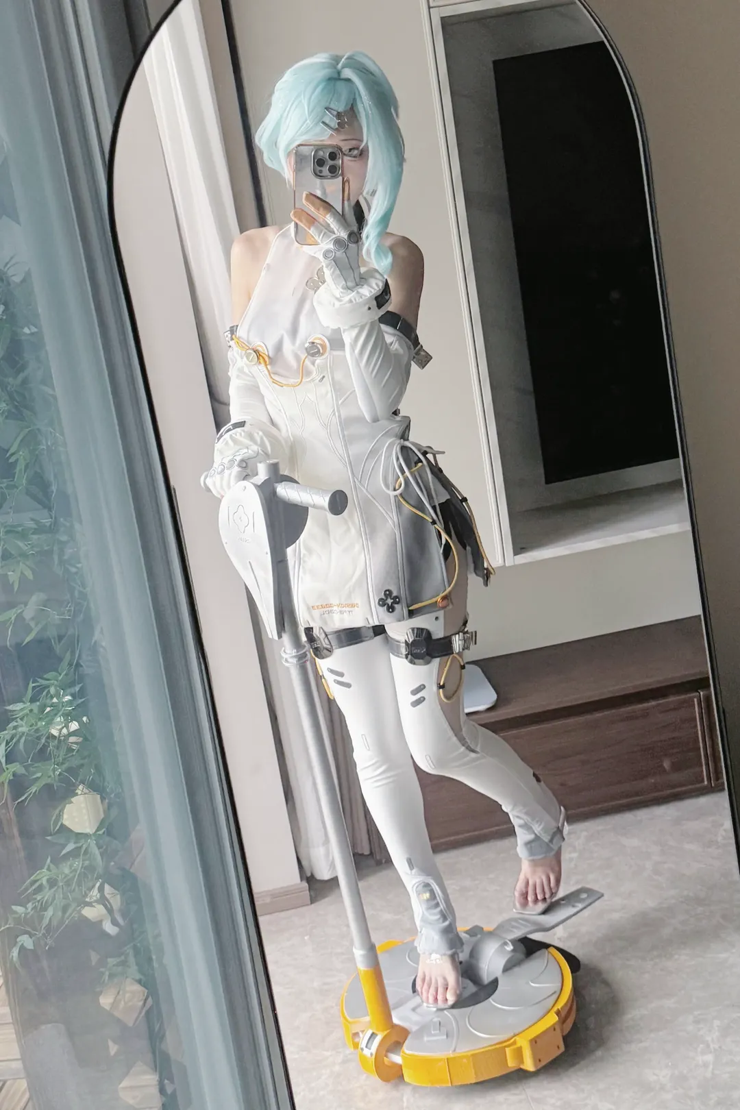 绝区零, 席德cos, cosplay穿搭, 白色机能风, 科技感造型 - 第2张