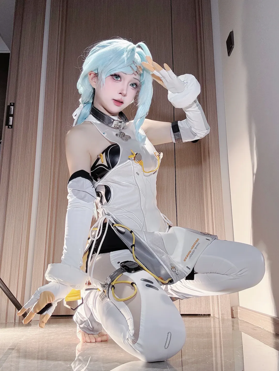 Zenless Zone Zero, Cyberpunk, Seed cosplay, Tactical outfit, Futuristic tech style
