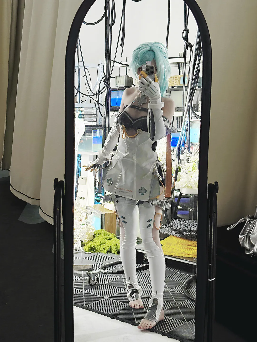绝区零, 席德cos, cosplay日常, 赛博朋克风cos, 矢量之墟3Z试衣