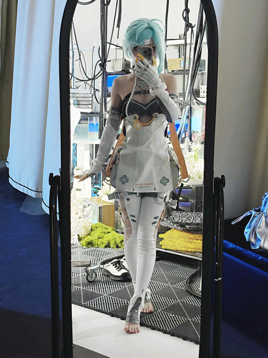 绝区零, 席德cos, cosplay日常, 赛博朋克风cos, 矢量之墟3Z试衣 - 第3张