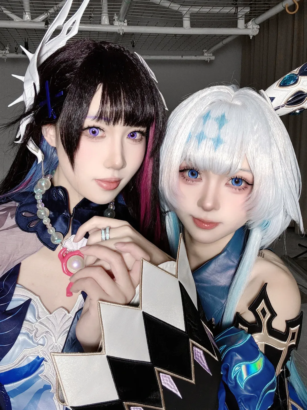 崩壞星穹鐵道, 翁法羅斯, 海瑟音cos, 刻律德菈cos, 雙人cosplay - 第1張