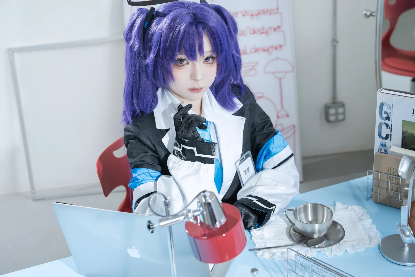 蔚藍檔案, 少女寫真, 早瀨優香cos, cosplay攝影, 生日紀念 - 第1張