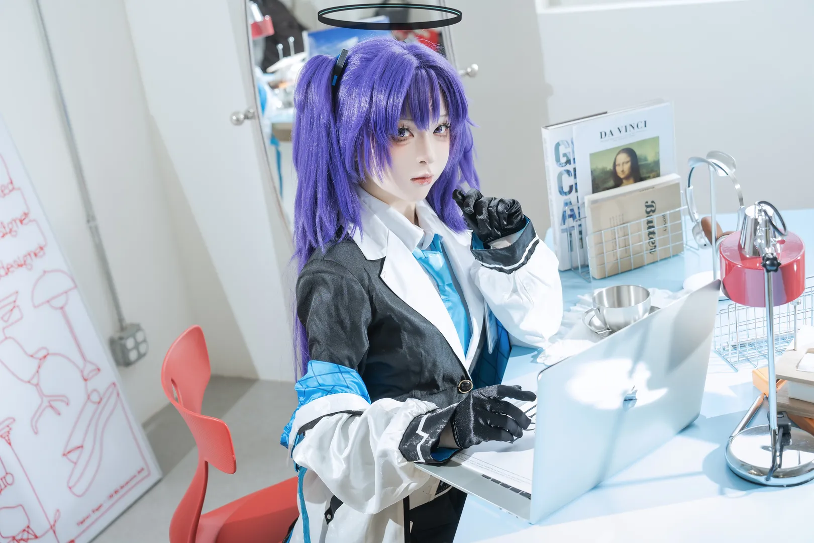 蔚藍檔案, 少女寫真, 早瀨優香cos, cosplay攝影, 生日紀念 - 第2張