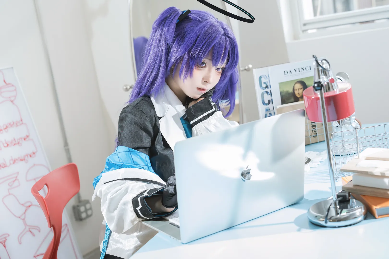 蔚藍檔案, 少女寫真, 早瀨優香cos, cosplay攝影, 生日紀念 - 第3張