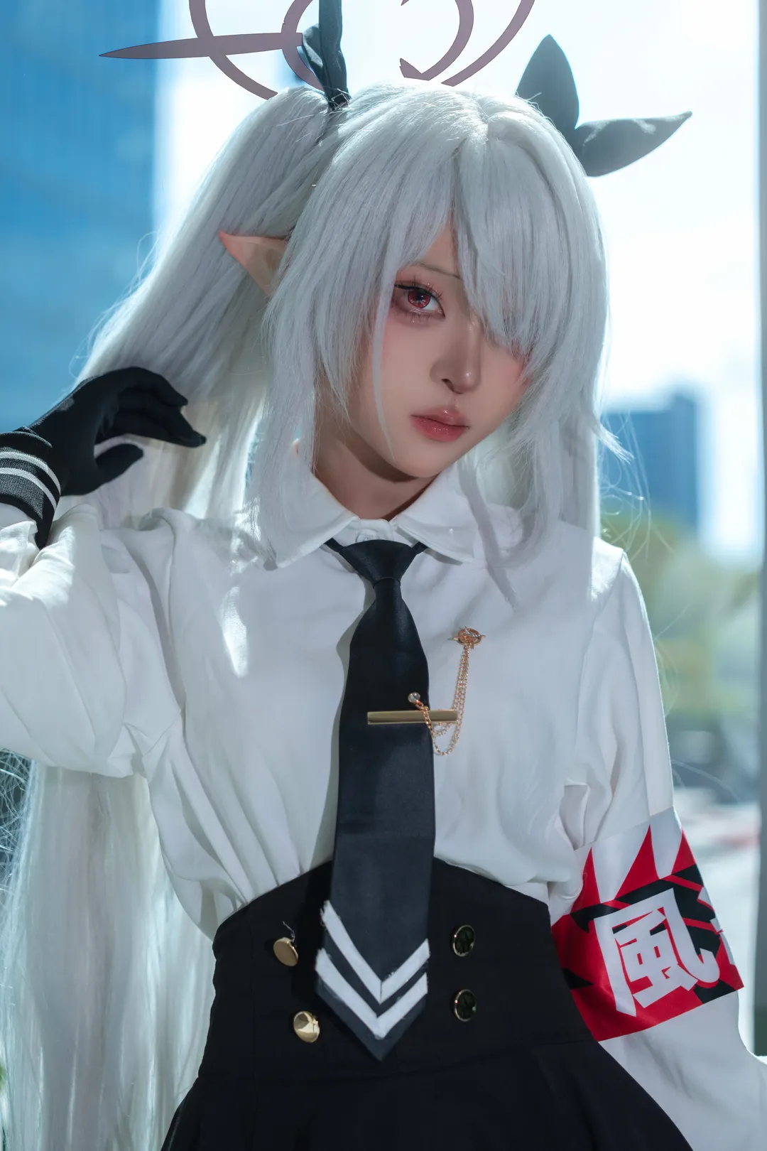 ロールプレイ, ブルーアーカイブ, 写真共有, ストッキングコーデ, 銀鏡イオリ コスプレ - 2枚目
