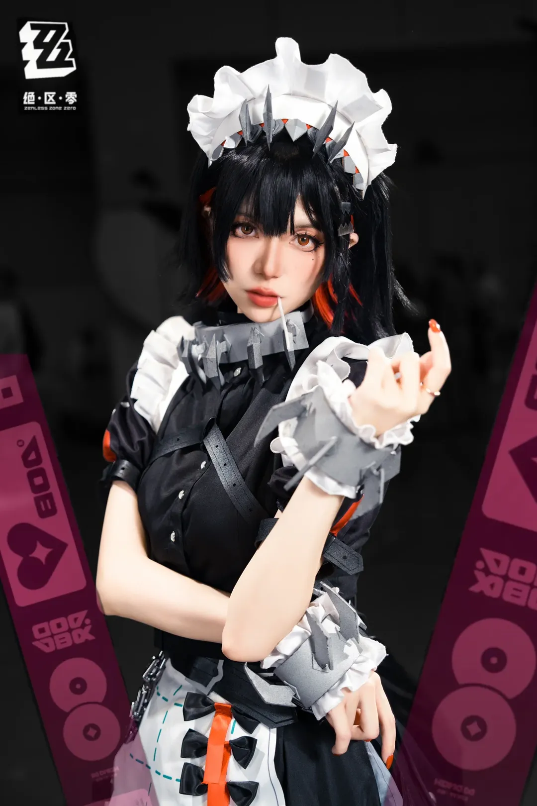 绝区零, 漫展场照, 女仆装cos, 艾莲cos, BW2024 - 第1张