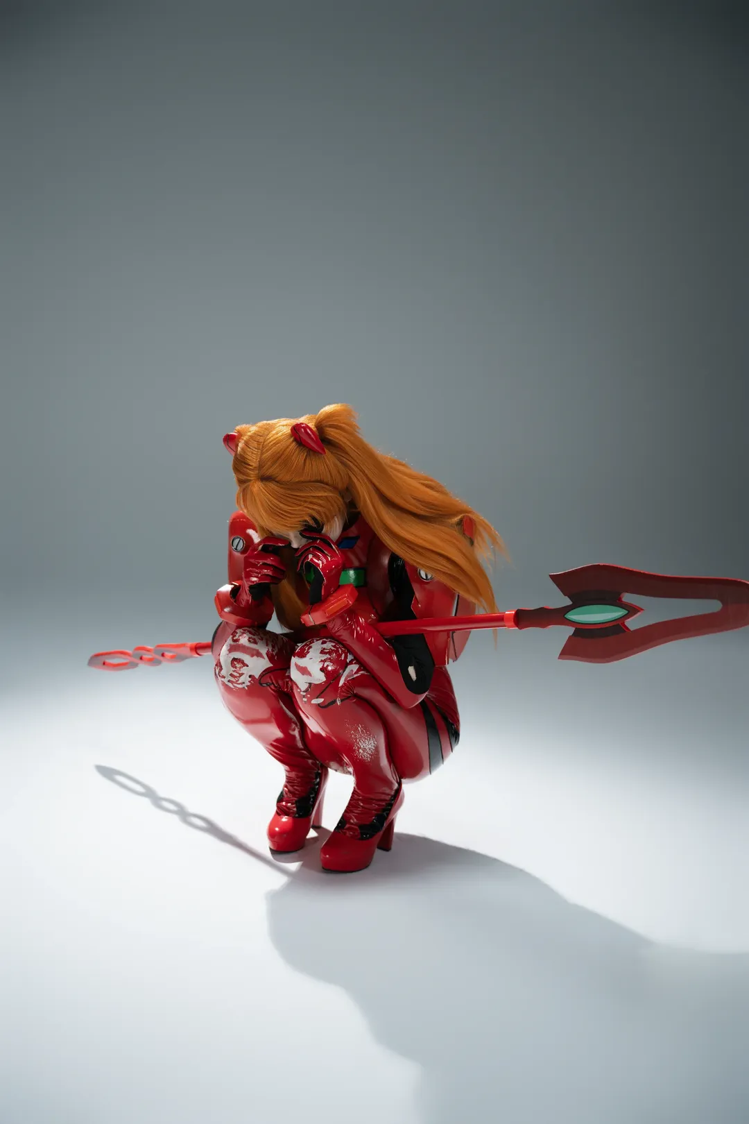 Cosplay photography, Photo poses, Asuka Cosplay, Neon Genesis Evangelion, Battle damage makeup - Image 11