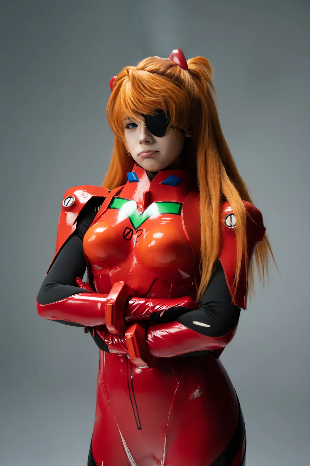Cosplay photography, Photo poses, Asuka Cosplay, Neon Genesis Evangelion, Battle damage makeup - Image 4