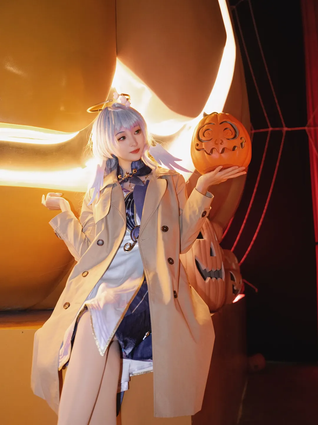 崩壊：スターレイル, ロビン コスプレ, 遊園地フォト, 二次元コスプレイヤー, ハロウィンコスプレ