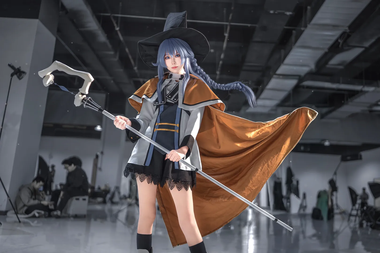 二次元, cosplay, 白丝, 洛琪希cos, 无职转生 - 第1张