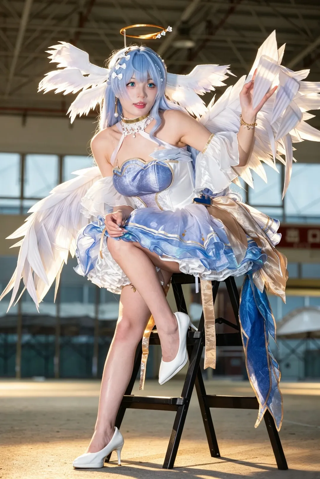 知更鸟cos, 漫展摄影, 二次元cos, 崩坏星铁道, 天使cosplay - 第1张