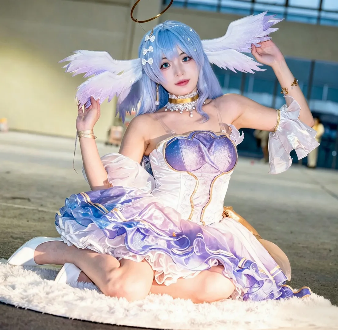 知更鸟cos, 漫展摄影, 二次元cos, 崩坏星铁道, 天使cosplay - 第8张