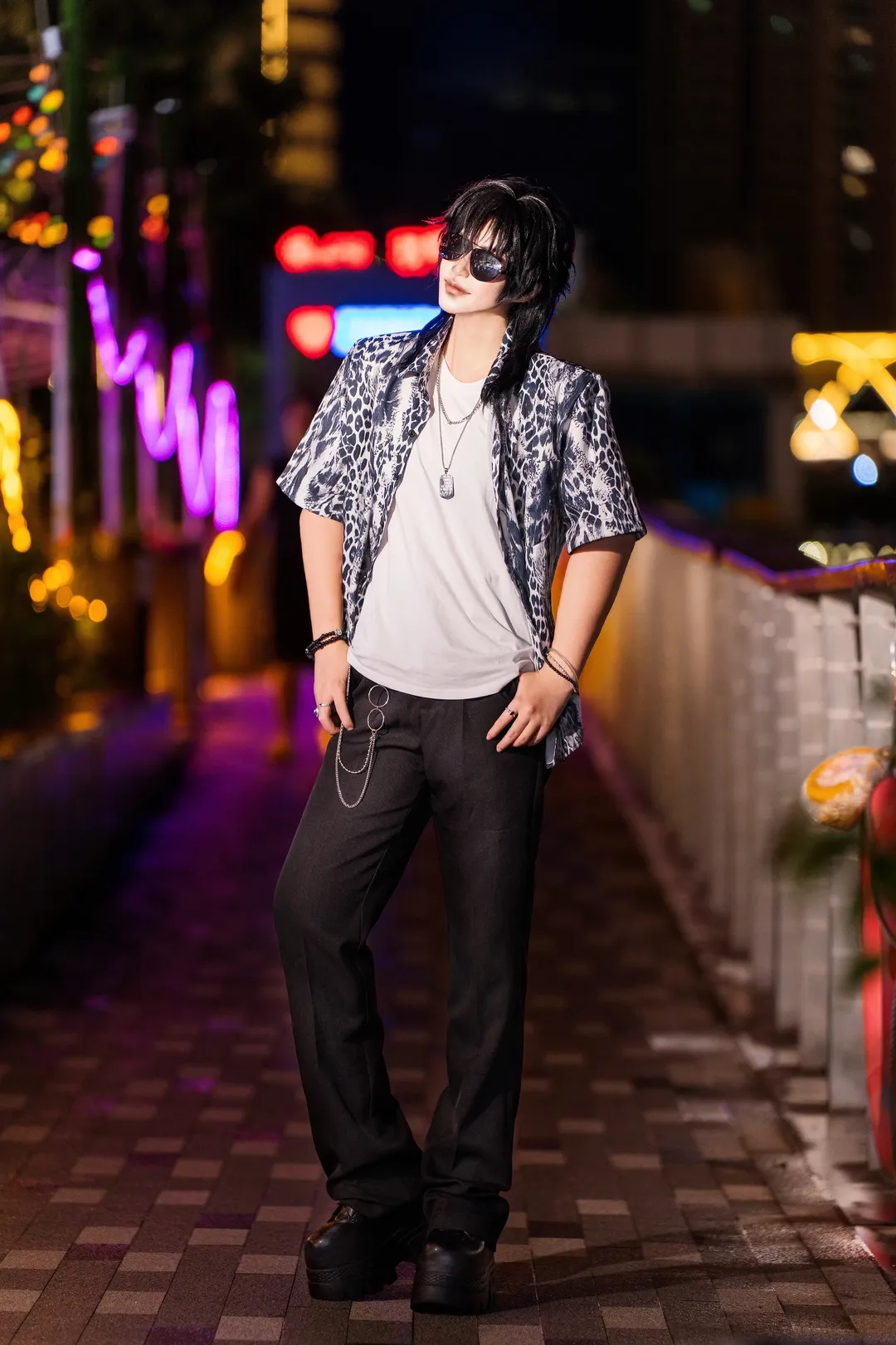 二次元摄影, 互勉约拍, cosplay正片, 黑瞎子cos, 盗墓笔记 - 第10张