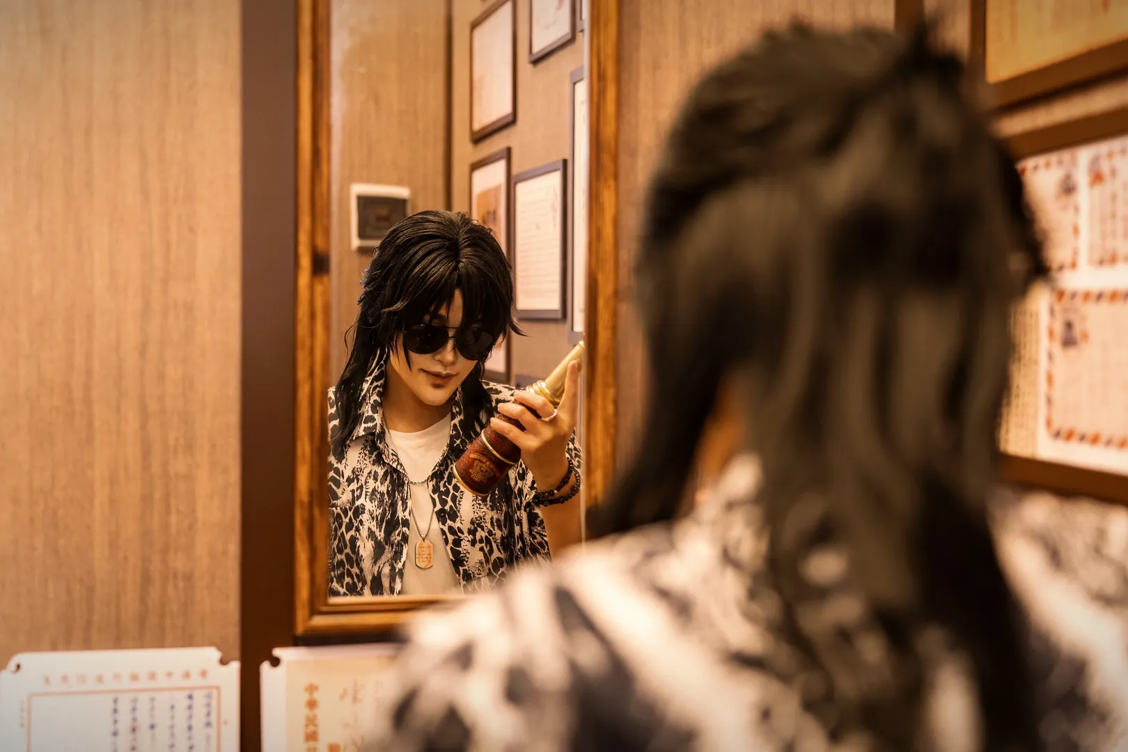 二次元摄影, 互勉约拍, cosplay正片, 黑瞎子cos, 盗墓笔记 - 第6张