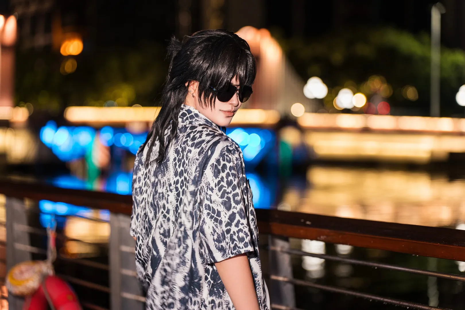二次元摄影, 互勉约拍, cosplay正片, 黑瞎子cos, 盗墓笔记 - 第8张