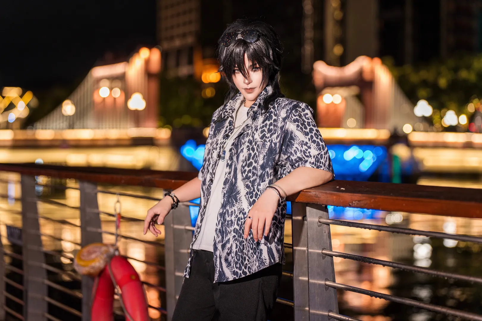 二次元摄影, 互勉约拍, cosplay正片, 黑瞎子cos, 盗墓笔记 - 第9张