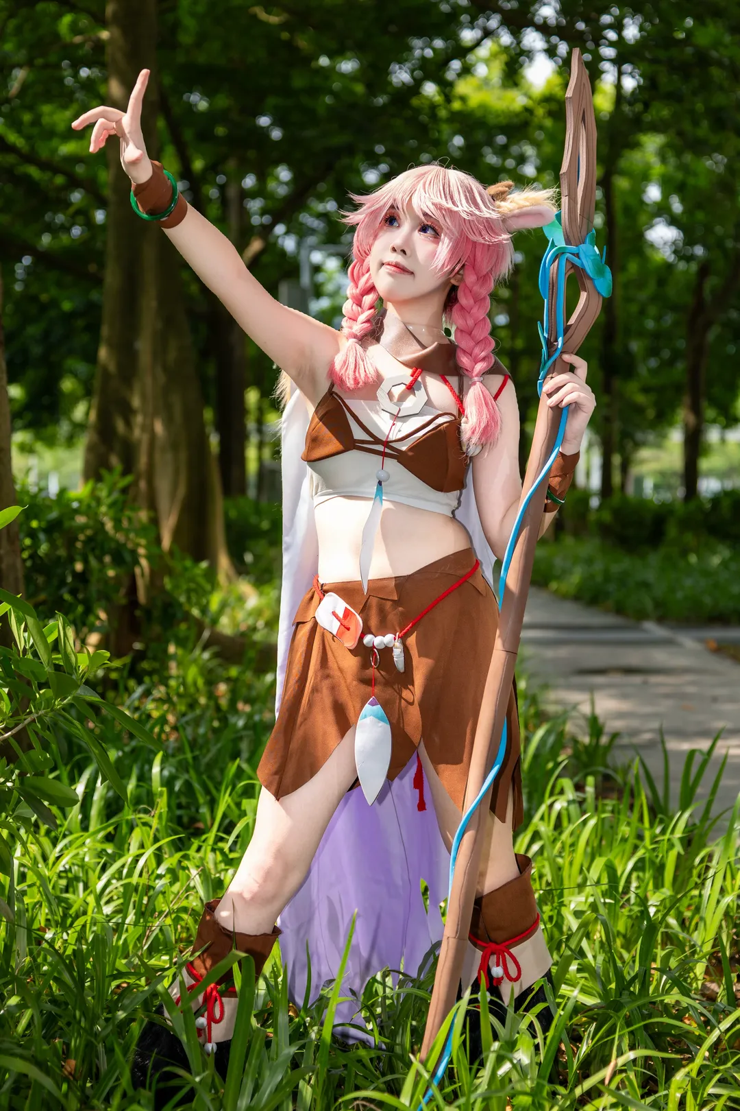漫展返图, 王者荣耀, 人像摄影, 户外cosplay, 瑶cos - 第1张