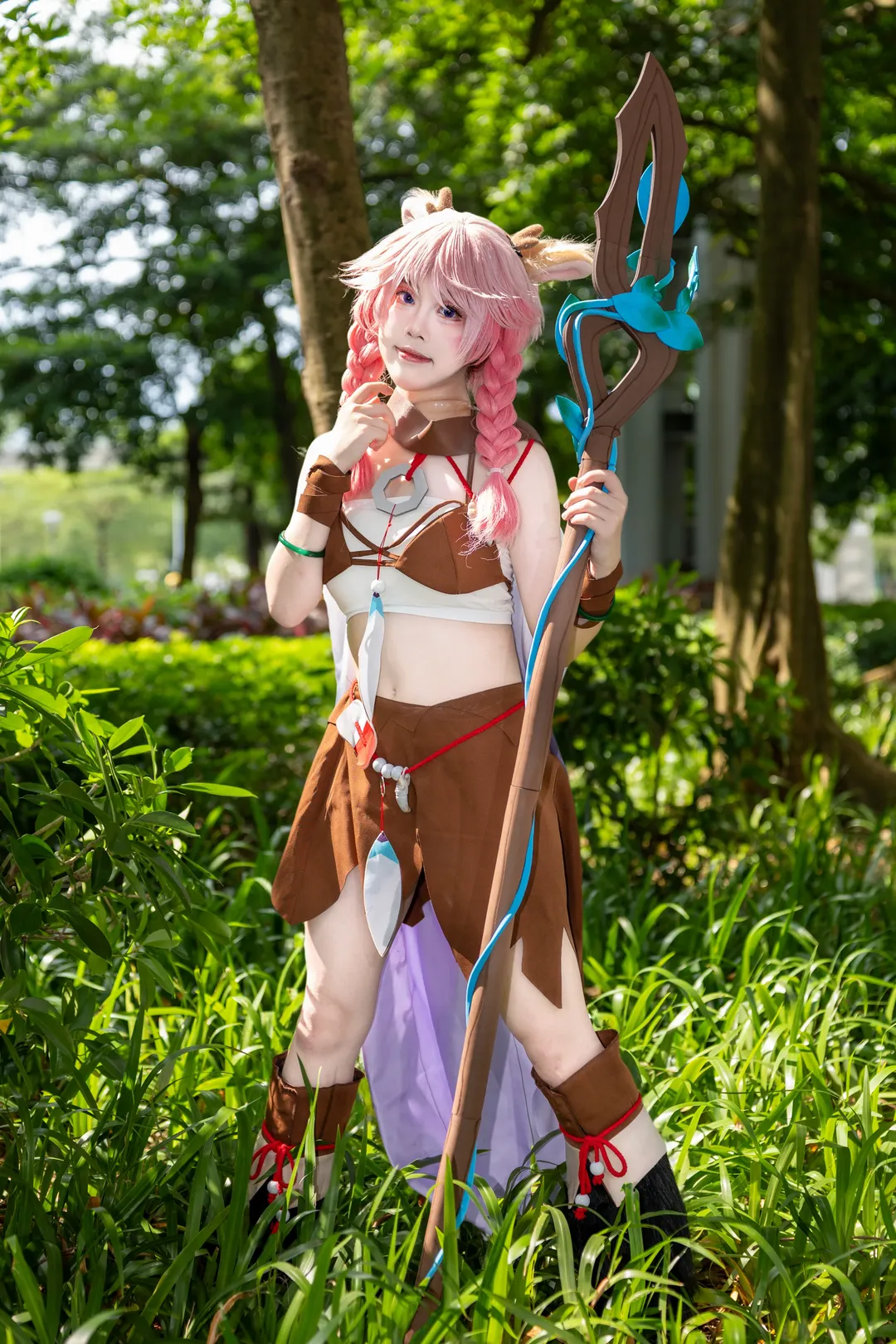 漫展返图, 王者荣耀, 人像摄影, 户外cosplay, 瑶cos - 第2张