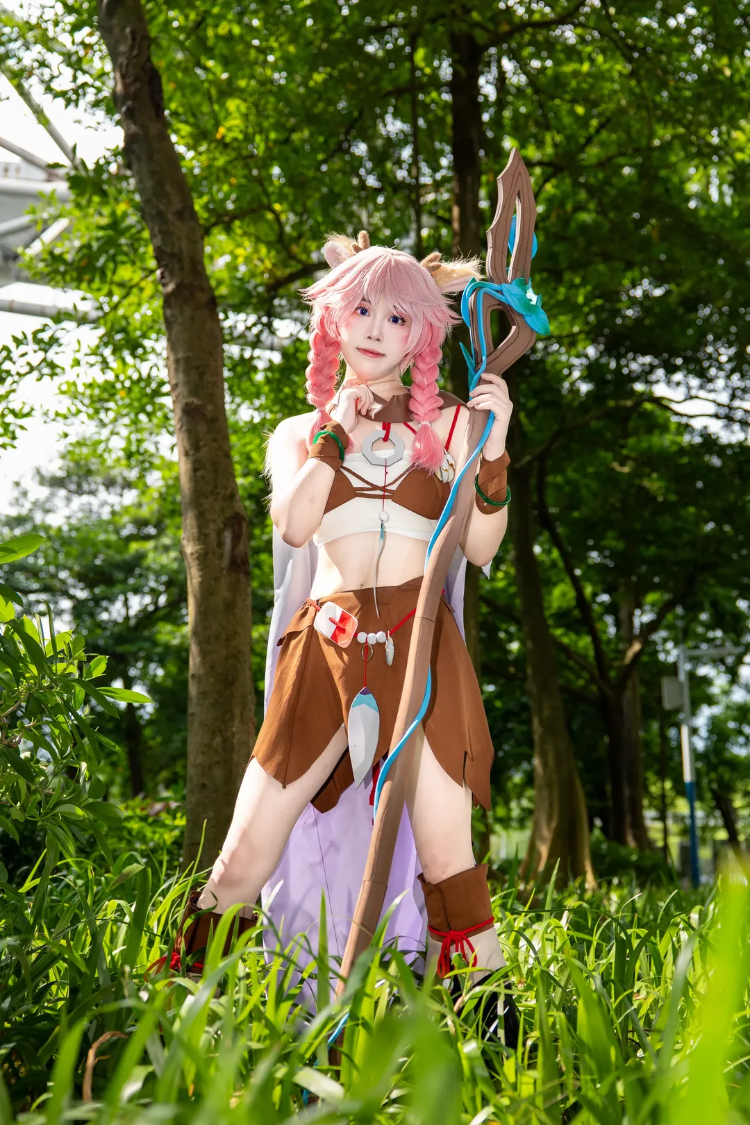 漫展返图, 王者荣耀, 人像摄影, 户外cosplay, 瑶cos - 第4张