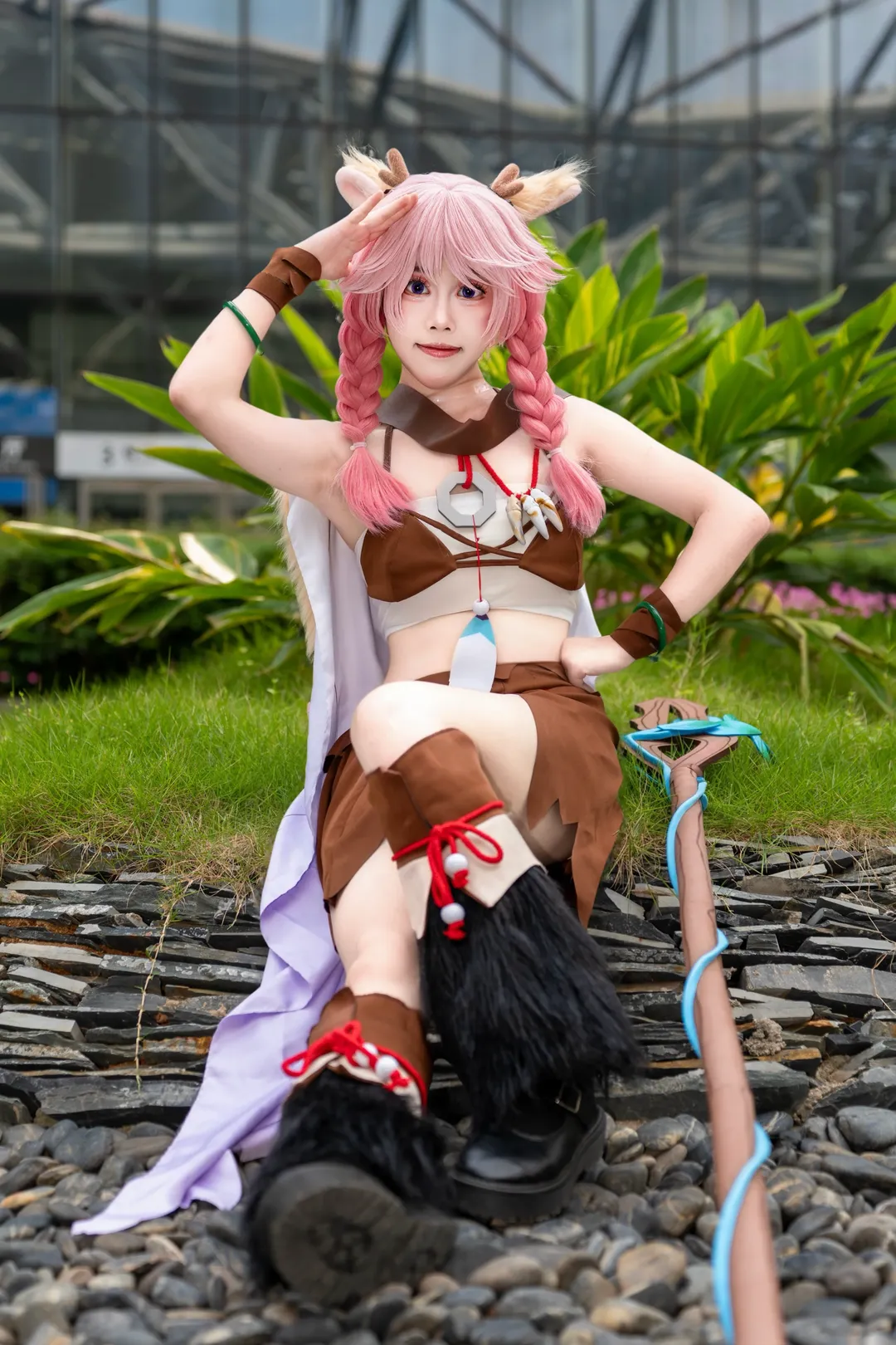 漫展返图, 王者荣耀, 人像摄影, 户外cosplay, 瑶cos - 第5张